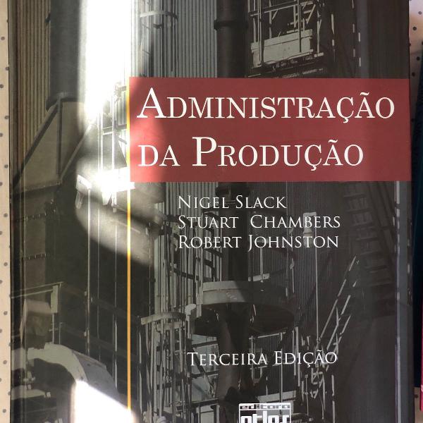 livro administracao da producao 2009 atlas