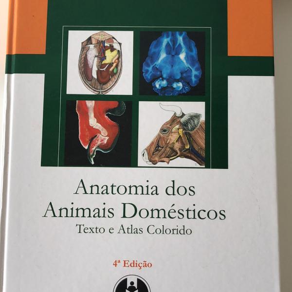 livro anatomia dos animais domésticos