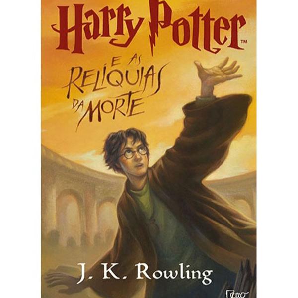 livro harry potter e as relíquias da morte - semi novo