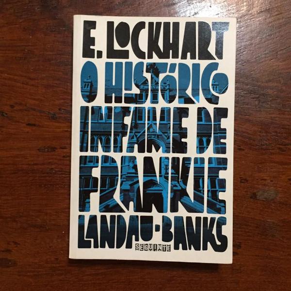livro o histórico infame de frankie landau-banks