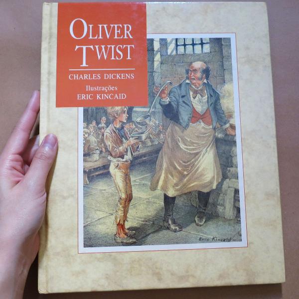 livro: oliver twist - charles dickens