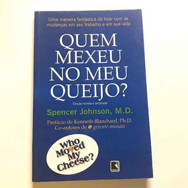 livro quem mexeu no meu queijo? - spencer johnson