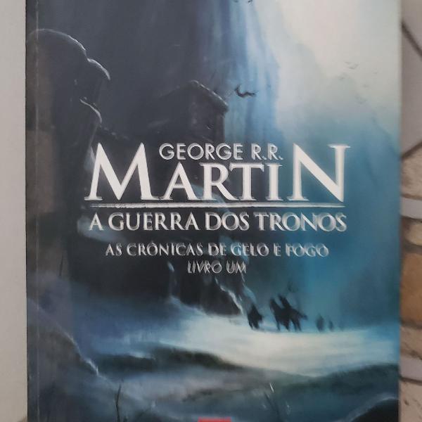 livro um crônicas gelo e fogo