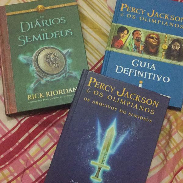 livros adicionais percy jackson