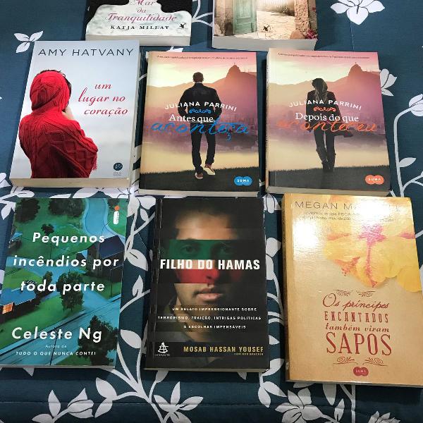 lote de livros