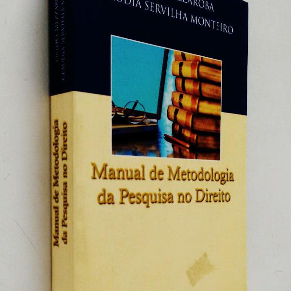 manual de metodologia da pesquisa no direito - 5ª edição