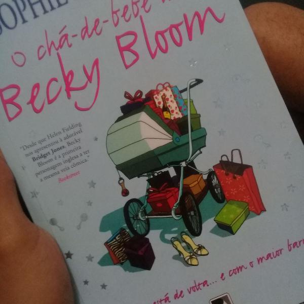 o chá de bebê de becky bloom