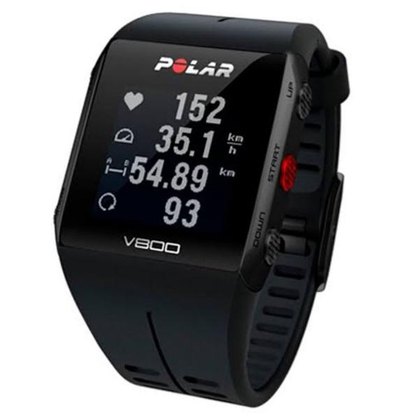 relógio com gps multiesportivo polar v800 - preto