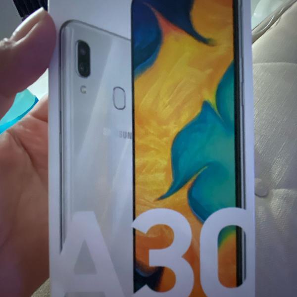 samsung galaxy a30 branco 64gb, top