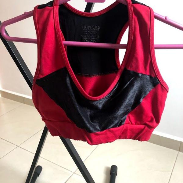top vermelho