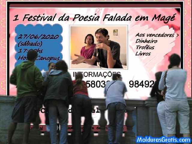 1 festival da poesia falada em magé