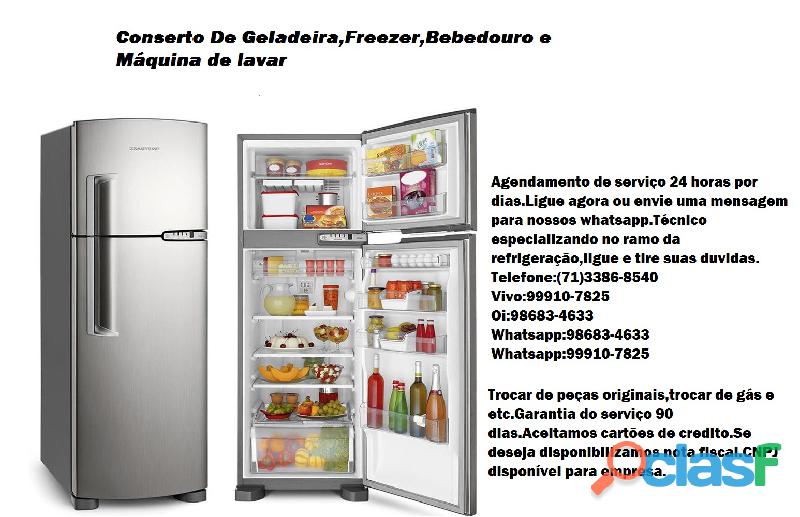 Técnico especializando no ramo da refrigeração e freezer