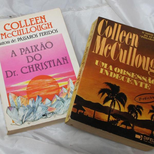 2 livros colleen mccullough pelo preço de 1