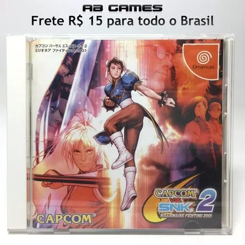 Capcom Vs. Snk 2 Japonês Dreamcast