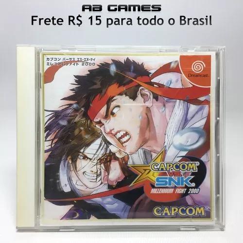 Capcom Vs. Snk Japonês Dreamcast (d)
