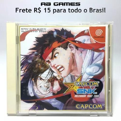 Capcom Vs. Snk Japonês Dreamcast (e)