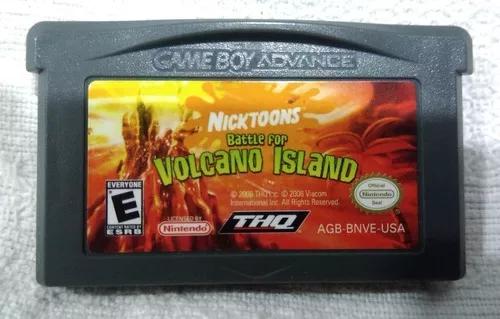Cartucho Game Boy Nicktoons Battle For Volcano Island