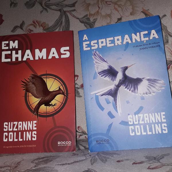 Combo de livros: Em chamas e A esperança