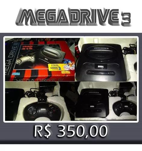 Console Mega Drive 3 Tectoy Conservado