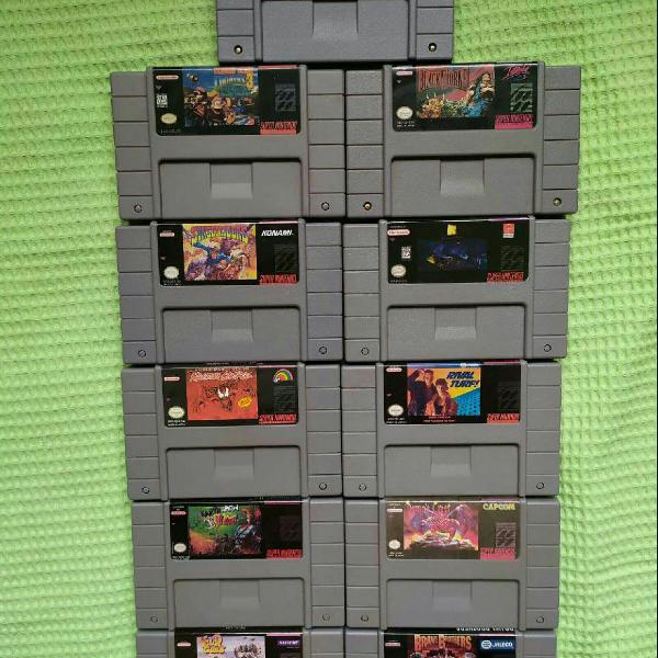 Fitas super Nintendo