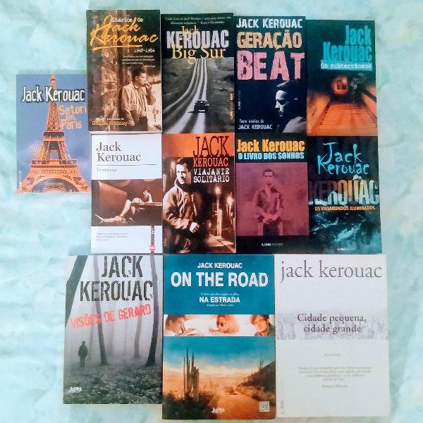 Jack Kerouac - Coleção com 12 Livros (