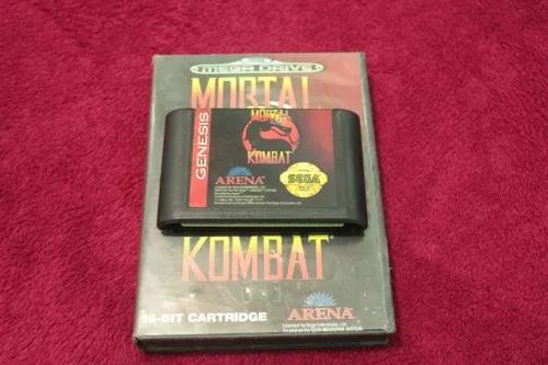 Jogo Mortal Kombat 1 - Original Mega Drive Sega Genesis Mxc