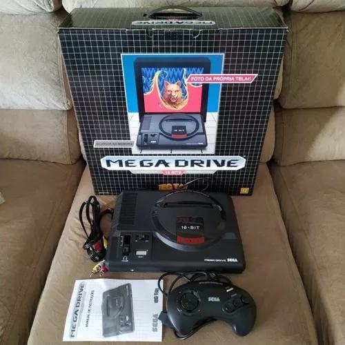 Mega Drive Completo Na Caixa