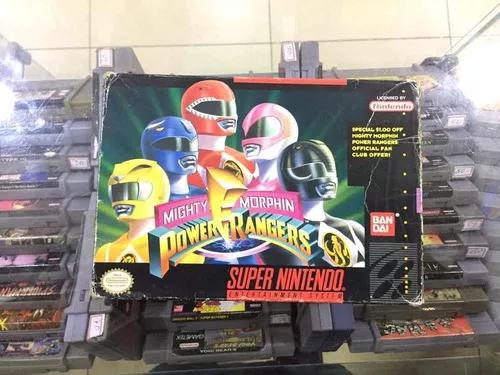 Mighty Morphin Power Rangers - Original Super Nintendo