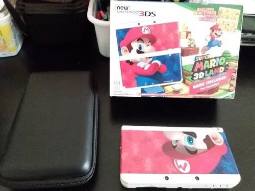 New Nintendo 3ds Desbloqueado+cartão 32gb Com Jogos+brindes