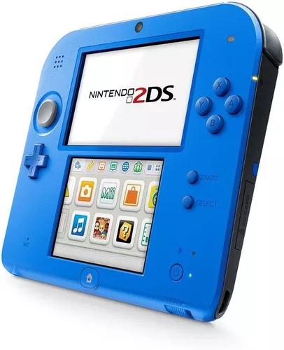 Nintendo 2ds Original Americano Azul + Acessórios