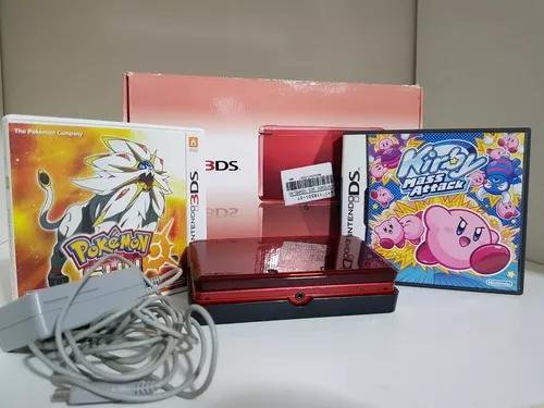 Nintendo 3ds + 2 Jogos Originais - Completo Na Caixa