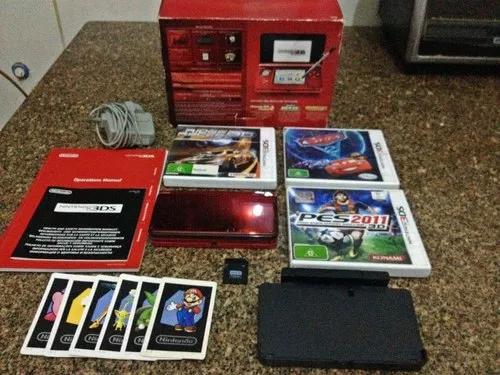 Nintendo 3ds Com Jogos Originais Excelente Condição