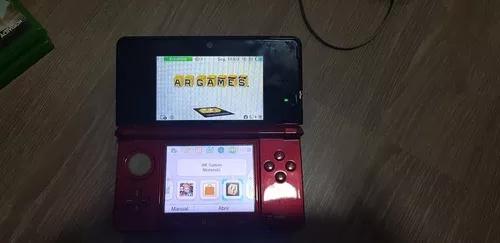 Nintendo 3ds Red Completo 100%