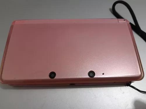 Nintendo 3ds Rosa Metálico - Muito Bonito (usado) + Jogos
