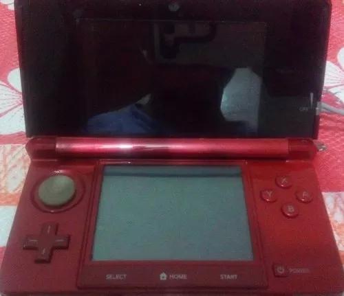 Nintendo 3ds (Vermelho) Usado + 2 Jogos