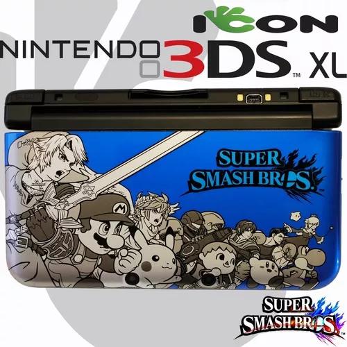 Nintendo 3ds Xl 3 Ds Azul Edição Super Smash Bros - Raro