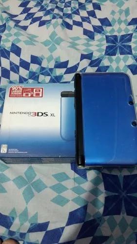 Nintendo 3ds Xl Azul + 2 Jogos