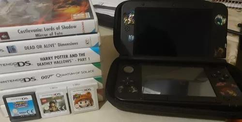 Nintendo 3ds Xl + Case + 9 JogosS
