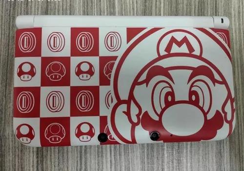 Nintendo 3ds Xl White Mario Edition
