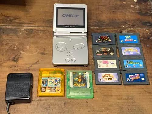 Nintendo Gameboy Advance Sp + Jogos