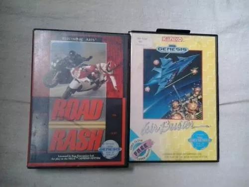 Road Rash Air Buster Cartucho Jogo Mega Drive Genesis