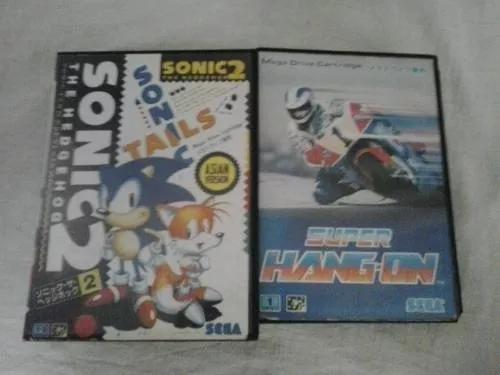 Sonic 2 Tails Super Hang On Cartucho Jogo Sega Mega Drive