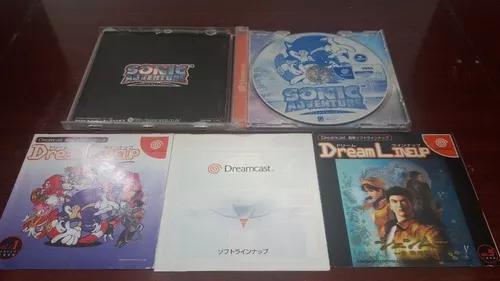 Sonic Adventure Japonês Perfeito Completo - Sega Dreamcast