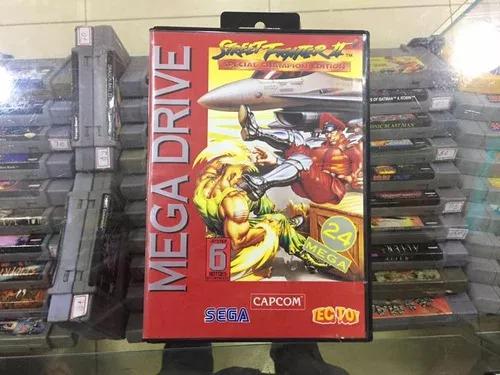 Street Fighter 2 - Original Mega Drive Tectoy Jogo Usado