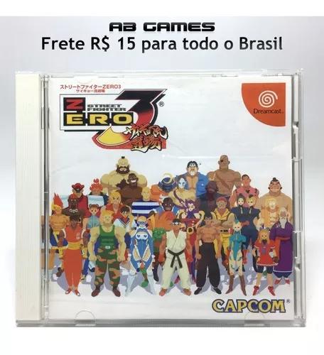 Street Fighter Zero 3 Saikyo ryu Dojo Japonês Dreamcast