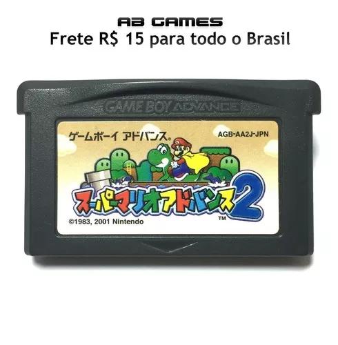 Super Mario World Japonês Game Boy Advance Gba