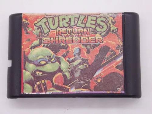 Turtles Return Of The Shredder Mega Drive Paralelo Física