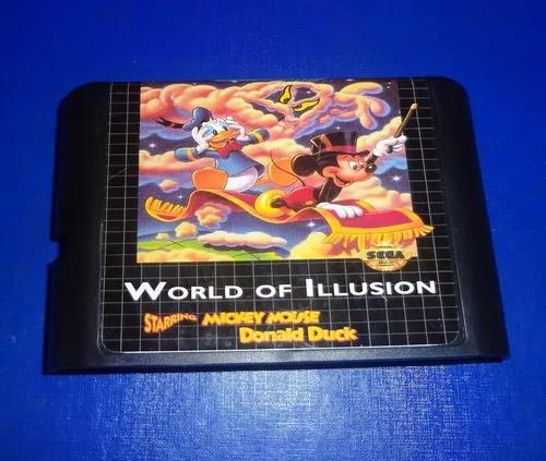 World Of Ilusion Mega Drive (paralelo Novo)
