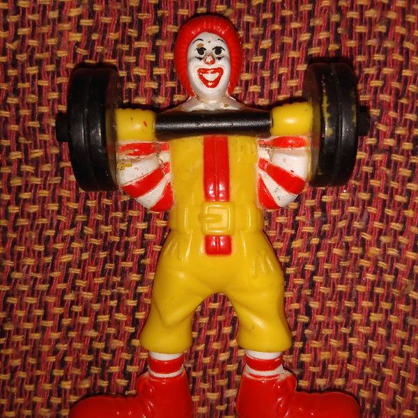 brinde McDonald's brinquedo Ronald McDonald raro