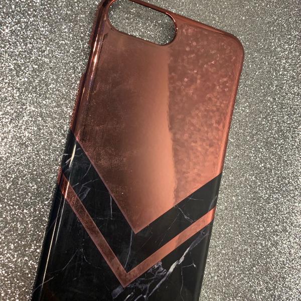 capa iphone 8 plus metalizada